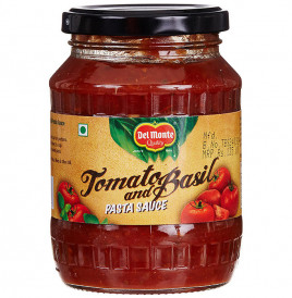 Del Monte Tomato and Basil Pasta Sauce  Glass Jar  350 grams